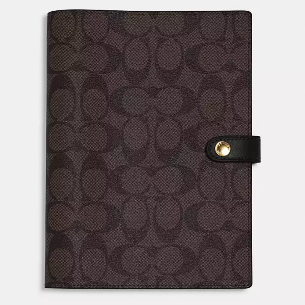 Brand New Coach Journal in Signature Canvas